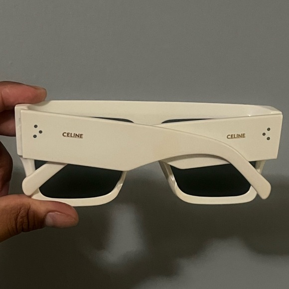 Celine white sunglasses - Picture 5 of 6